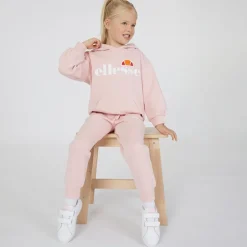 Piger Hoodie og Joggingbukser Sæt med Jessica Logo Rosa