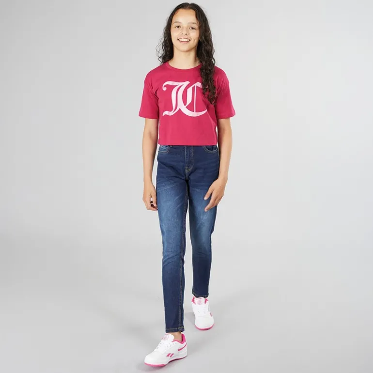 Piger Laina Skinny Jeans Mørkeblå