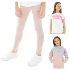 Piger Leal 3-pak Sporstøjssæt Lys Mørk Rosa