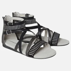 Piger Mathilde Sandaler Sort