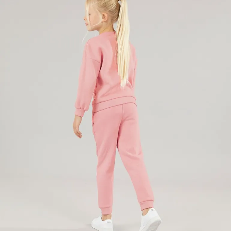 Piger Paige Sweatshirt Og Joggingbukser Pink