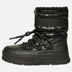 Piger Paradis Høj Snøre Snesko Sort