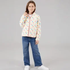 Piger Sibyella Umbrella Fuld Zip Fleece Multi