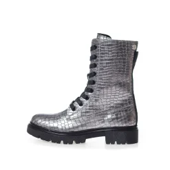 Piger Støvler Glansfulde Piger 105 Metal Sølv
