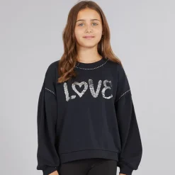 Piger Sweatshirts Sort