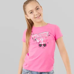 Piger T-shirt Jelly Pink