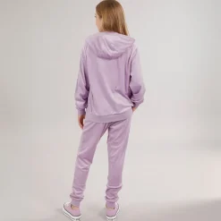 Piger Velour Træningsdragt Lavendel