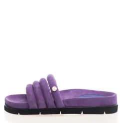 Slidere i ruskind til kvinder Leafs 154 Lilac