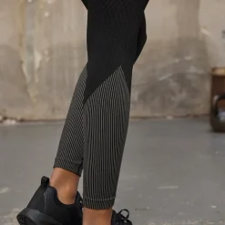 Sømløse Leggings til Kvinder Sort