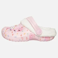 spædBørn Piger Linky Fur Foret Træsko Pink /​ Multi