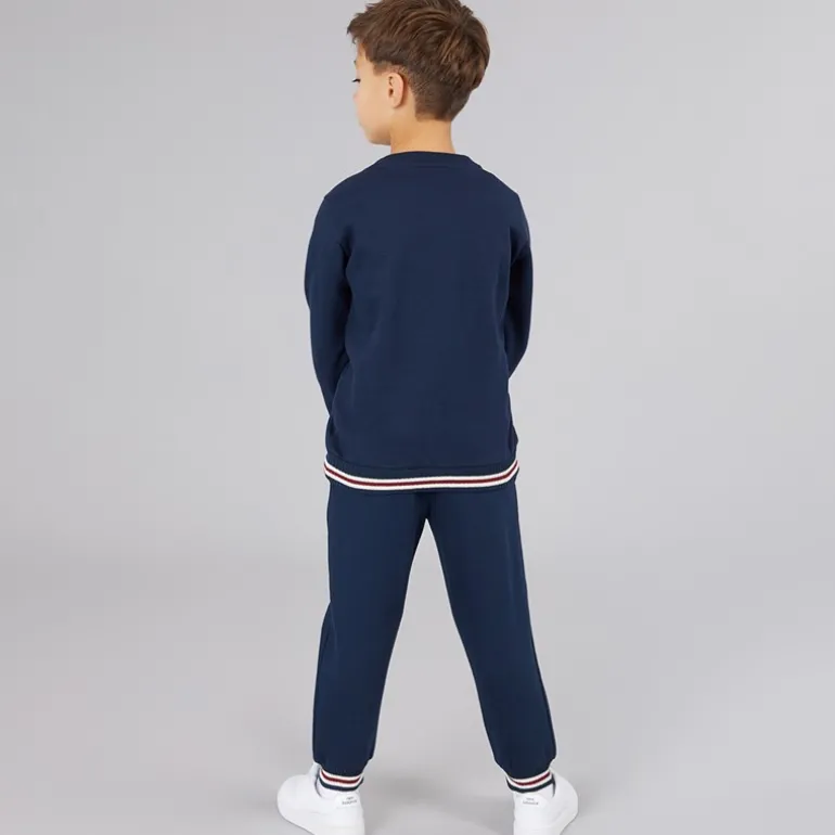 Sæt med Sweatshorter og Joggingbukser til Drenge Marineblå