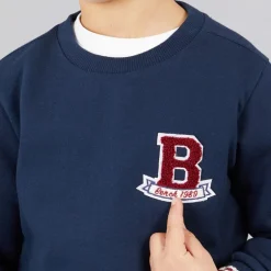 Sæt med Sweatshorter og Joggingbukser til Drenge Marineblå