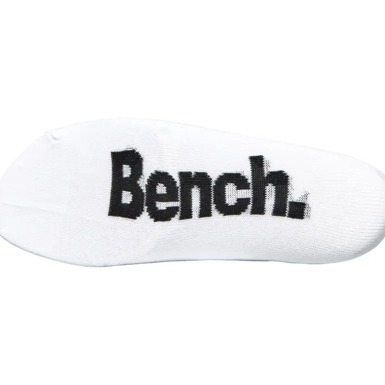 Strømper til kvinder med perler, 5-pak, hvide