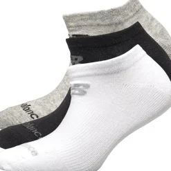 Tre par usynlige strømper Sort/​Grå/​Hvid