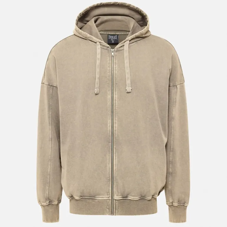 Vasket Oversized Hættetrøje Fossil