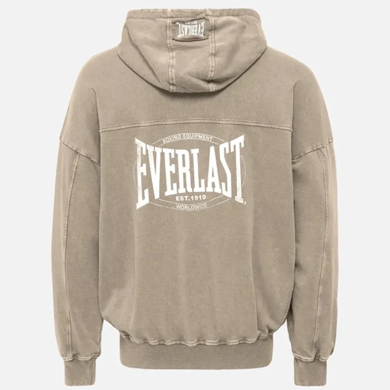 Vasket Oversized Hættetrøje Fossil